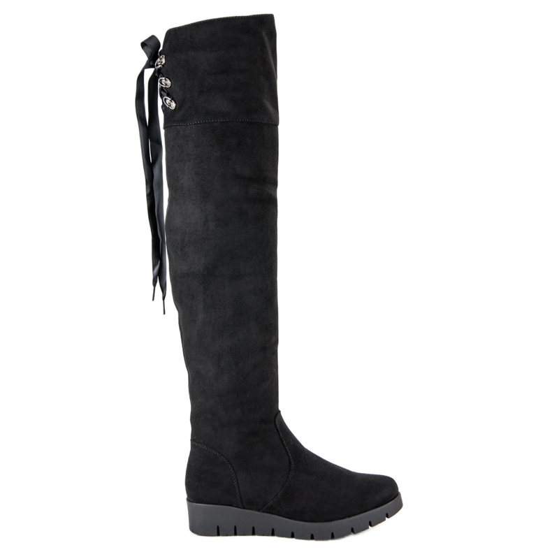 Filippo Mocka Platform stövlar svart