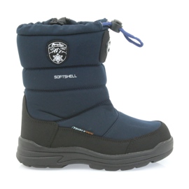 American Club Skor med membran amerikansk 801SB marinblå svart