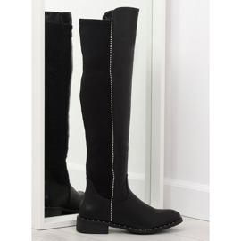 Officers med en elastisk övre svart 7533-PG Black