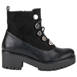 Queen Vivi Snörda arbetare svart