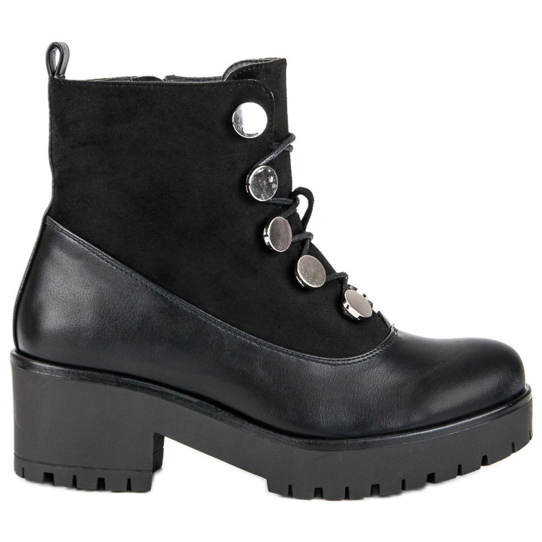 Queen Vivi Snörda arbetare svart