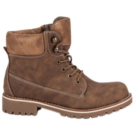 Super Me Knutna fällare brun