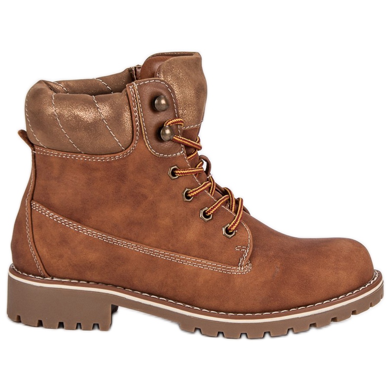 Super Me Knutna fällare brun