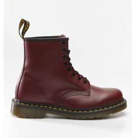 Dr. Martens 1460 Slät Körsbär Röd Mjuk mångfärgad