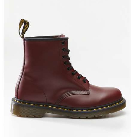 Dr. Martens 1460 Slät Körsbär Röd Mjuk mångfärgad