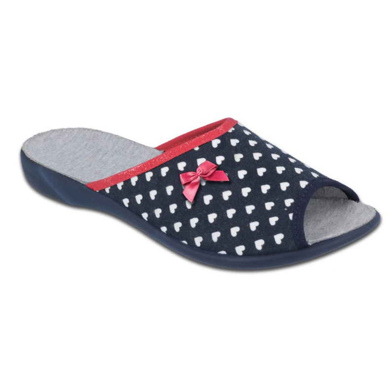 Befado damskor pu 254D099 vit marinblå