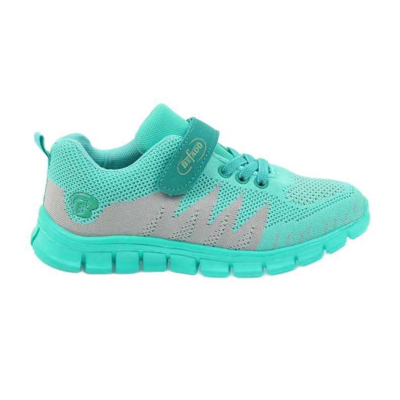 ADI barnsportskor Befado 516Y026 grå grön