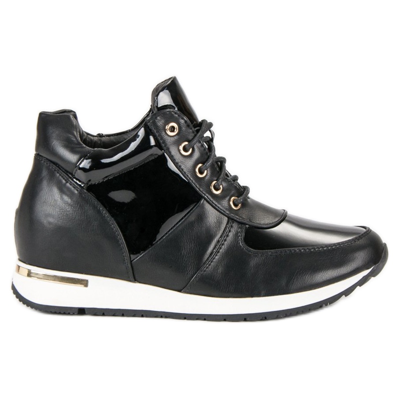 J. Star Sports wedge sneakers svart