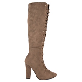 Cm Paris Snörskor brun