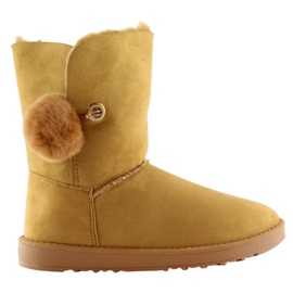 Emusy med tofs kamel SP04P Camel brun