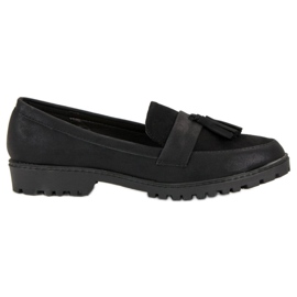 Queen Vivi Svarta loafers