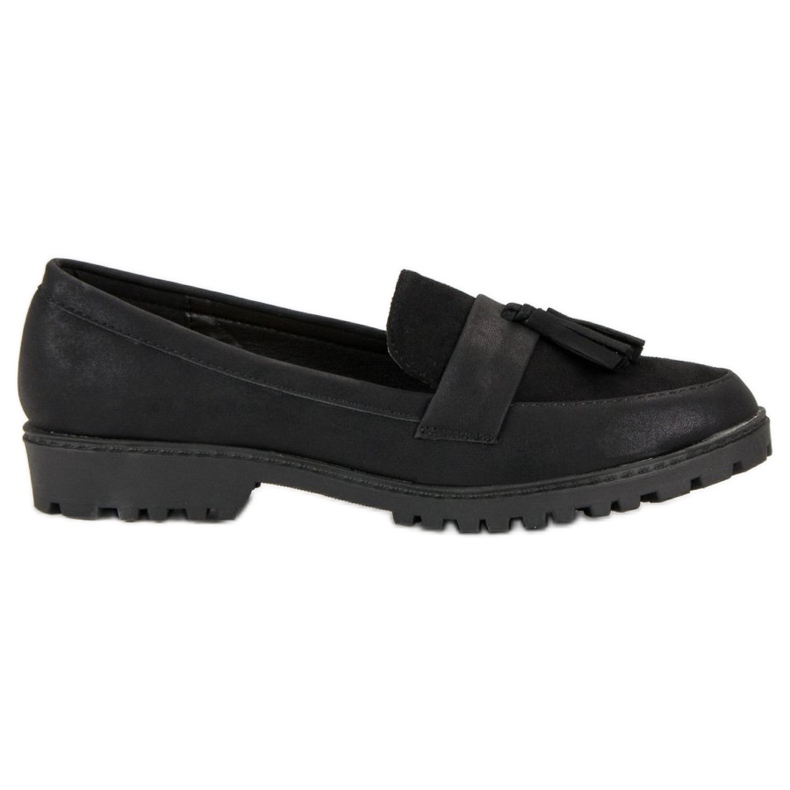 Queen Vivi Svarta loafers