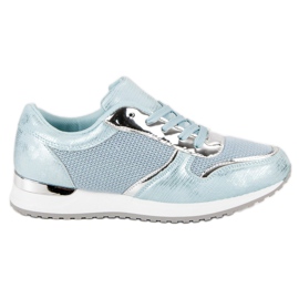 Trendiga sportskor blå