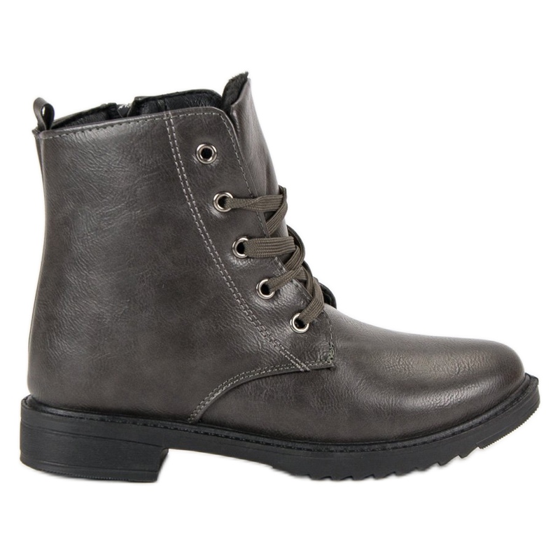 Klassiska snörskor grå