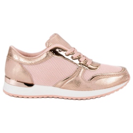Trendiga sportskor rosa