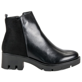 Seastar Klassiska stövlar på plattformen svart