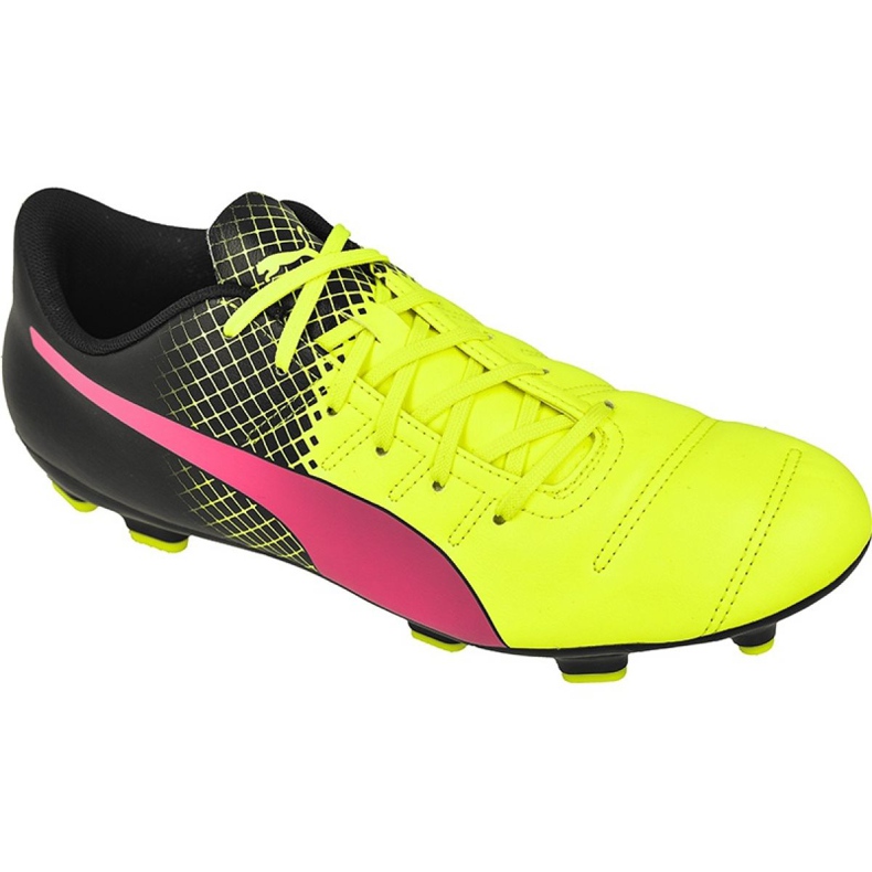 Fotbollsskor Puma evoPOWER 4.3 Fg Tricks M 10358501 mångfärgad gul