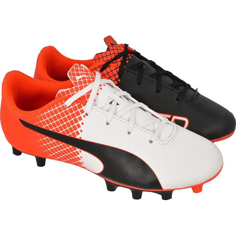 Puma evoSPEED 5.5 Tricks Fg Jr 10362903 fotbollsskor mångfärgad röd