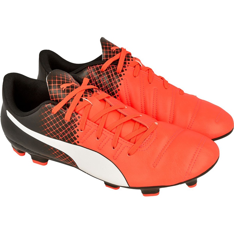 Puma evoPOWER 4.3 Fg M 10358503 fotbollsskor röd röd