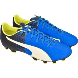 Puma evoSPEED 4.5 Fg M 10359204 fotbollsskor blå blå