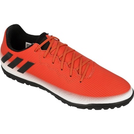 Adidas Messi 16.3 Tf Jr BB5646 fotbollsskor röd röd