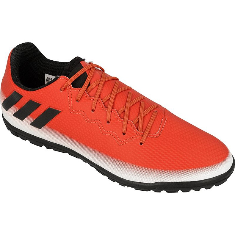 Adidas Messi 16.3 Tf Jr BB5646 fotbollsskor röd röd