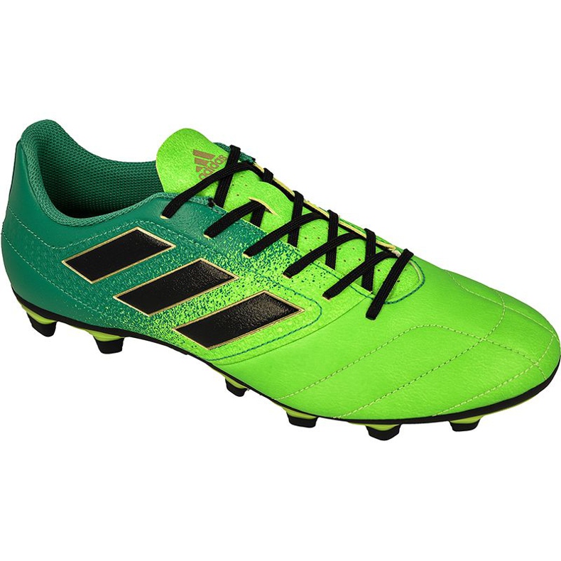 Adidas Ace 17.4 FxG M BB1051 fotbollsskor grön grön