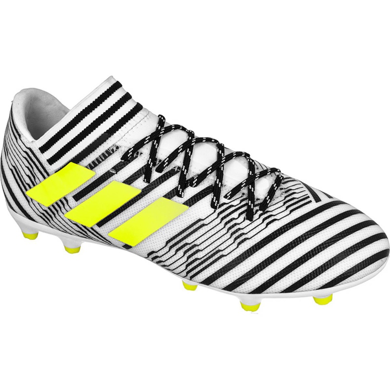 Adidas Nemeziz 17.3 Fg M S80599 fotbollsskor mångfärgad vit
