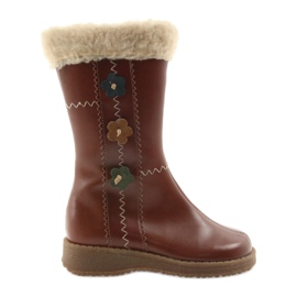 Zawadka Flickskor med päls Zawatka brun