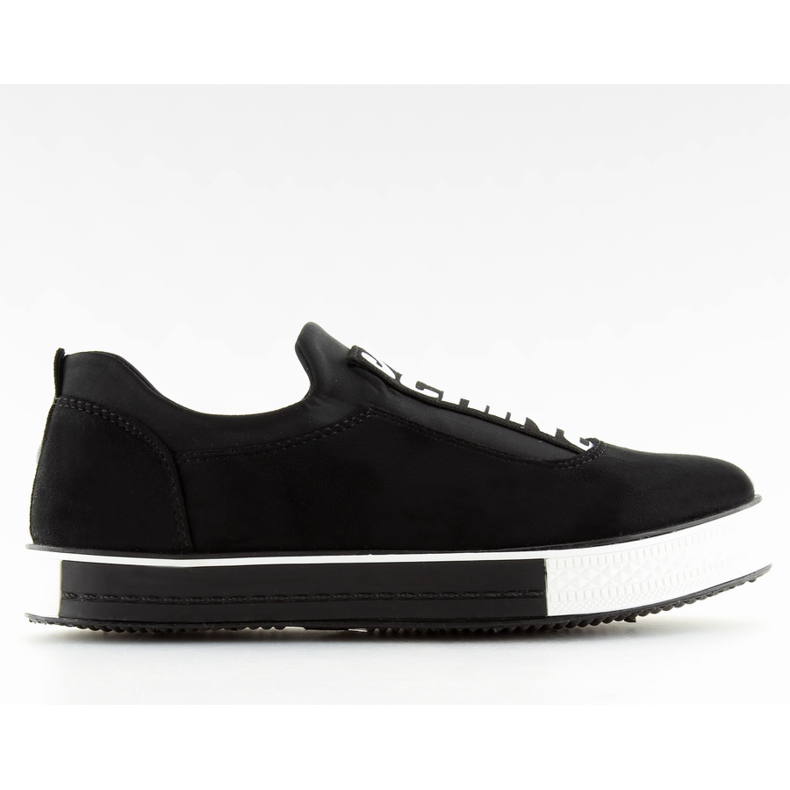 Svarta kvinnors sneakers NB178 Black II-GAT