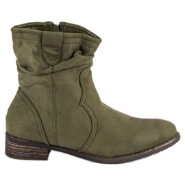 Nio Nio Olive Booties grön