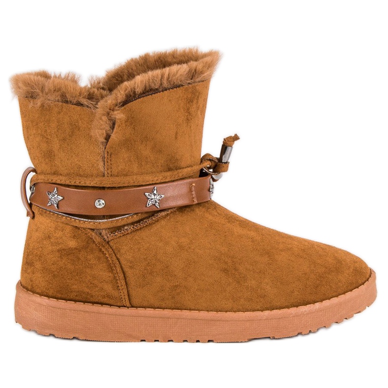 Dekorerad Mukluki brun