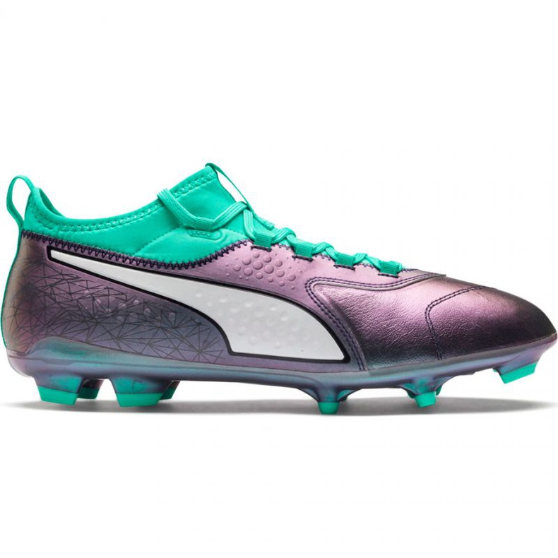Fotbollsskor Puma One 3 Il Lth Fg Color Shift-Bi M 104928 01 mångfärgad mångfärgad
