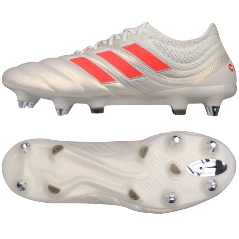 Adidas Copa 19.1 SG M F36075 fotbollsskor silver-
