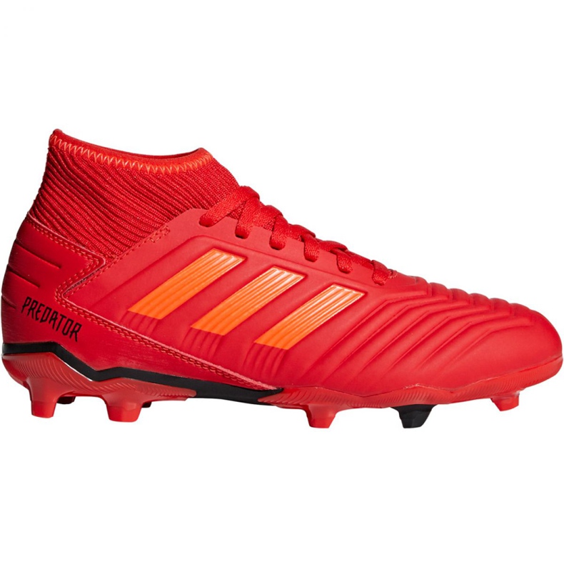 Adidas Predator 19.3 Fg Jr CM8534 fotbollsskor orange orange