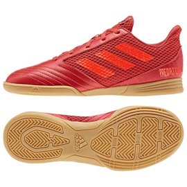 Inomhusskor adidas Predator 19.4 I Sala Jr CM8552 mångfärgad röd