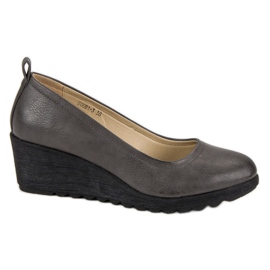 J. Star Grå kilpumpar