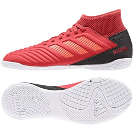 Inomhusskor adidas Predator 19.3 I Jr CM8544 röd röd