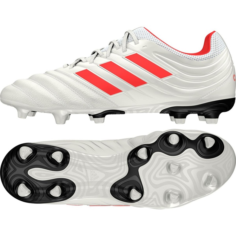 Adidas Copa 19.3 Fg M BB9187 fotbollsskor vit vit