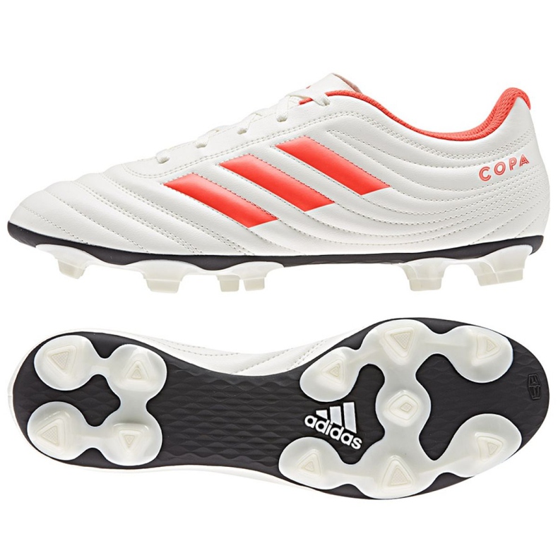 Adidas Copa 19.4 Sg M D98067 fotbollsskor mångfärgad vit