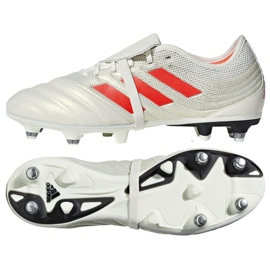 Adidas Copa Gloro 19.2 Sg M G28989 fotbollsskor mångfärgad vit