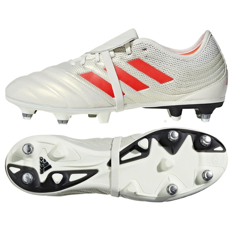 Adidas Copa Gloro 19.2 Sg M G28989 fotbollsskor mångfärgad vit