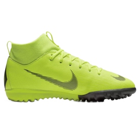 Nike Mercurial SuperflyX 6 Academy Gs Tf Jr AH7344-701 fotbollsskor gul gul