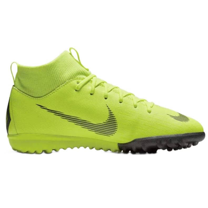 Nike Mercurial SuperflyX 6 Academy Gs Tf Jr AH7344-701 fotbollsskor gul gul