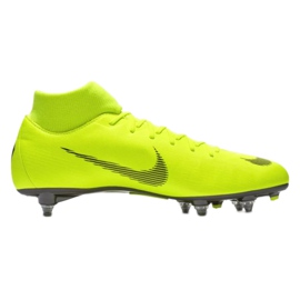 Nike Mercurial Superfly 6 Academy Sg Pro M AH7364-701 fotbollsskor mångfärgad gul