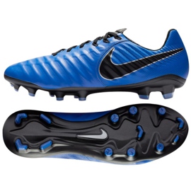 Nike Tiempo Legend 7 Pro Fg M AH7241-400 fotbollsskor blå blå