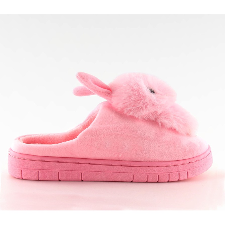 Rosa tofflor kaniner för kvinnor MA01 Rosa