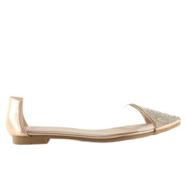 Rosa transparenta ballerinor LT111P Champagne