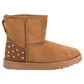 Camel Mukluki With Jets brun