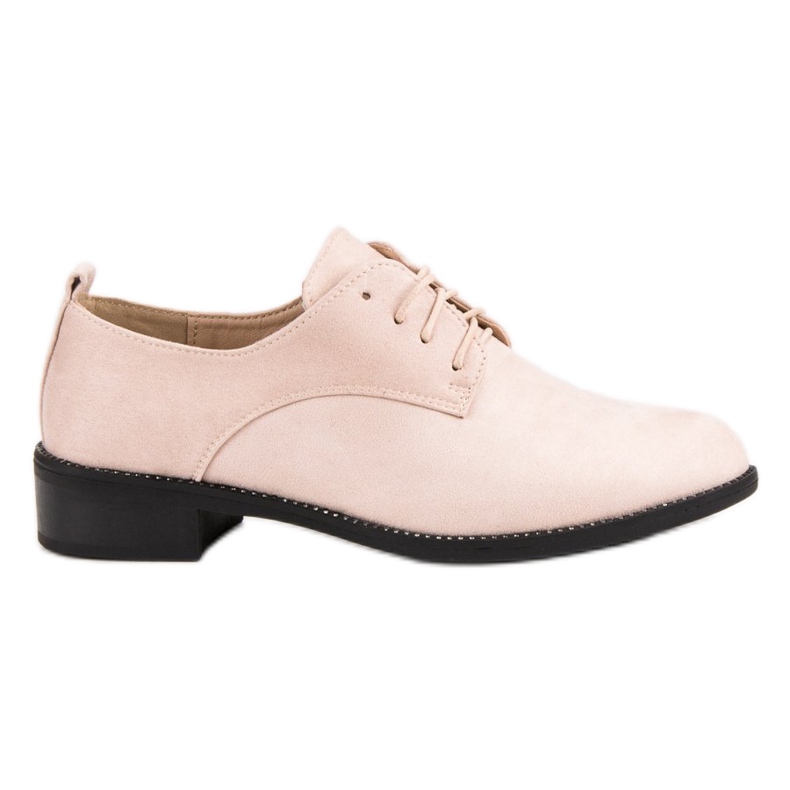 Marquiz Snöriga beige brogues